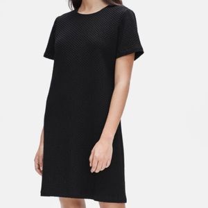 NWT Eileen Fisher Tencel & Organic Cotton Honeycomb Dress XL